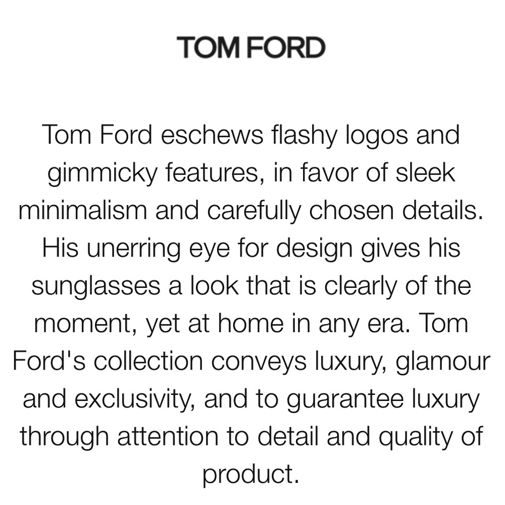 NIB Tom Ford Camden Sunglasses - Picture 4 of 5
